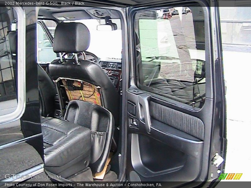 Black / Black 2002 Mercedes-Benz G 500