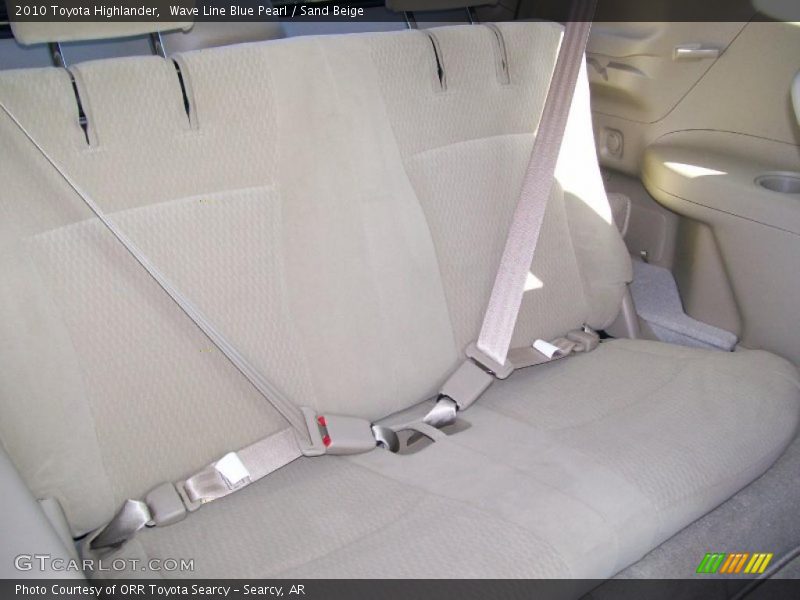 Wave Line Blue Pearl / Sand Beige 2010 Toyota Highlander