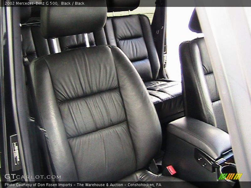 Black / Black 2002 Mercedes-Benz G 500