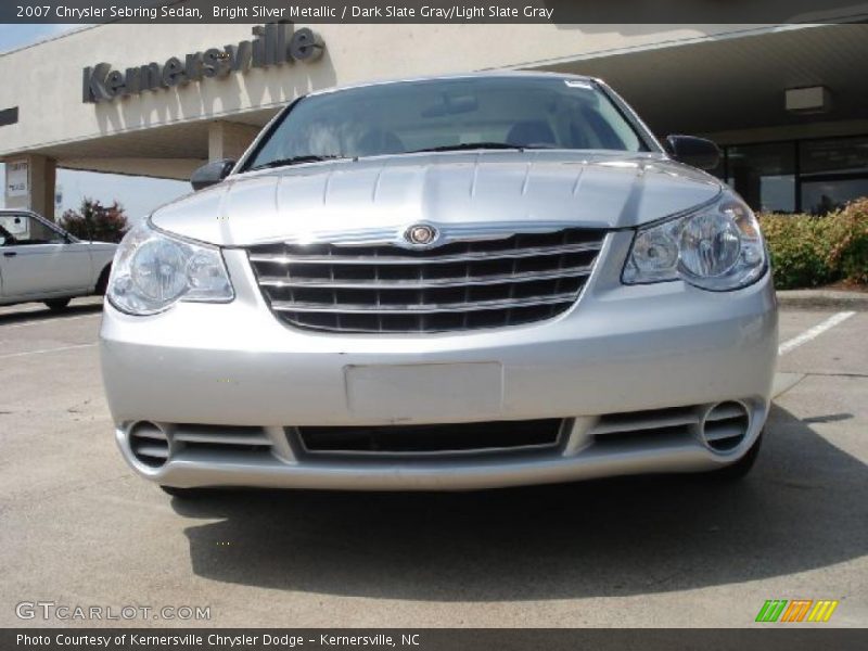 Bright Silver Metallic / Dark Slate Gray/Light Slate Gray 2007 Chrysler Sebring Sedan