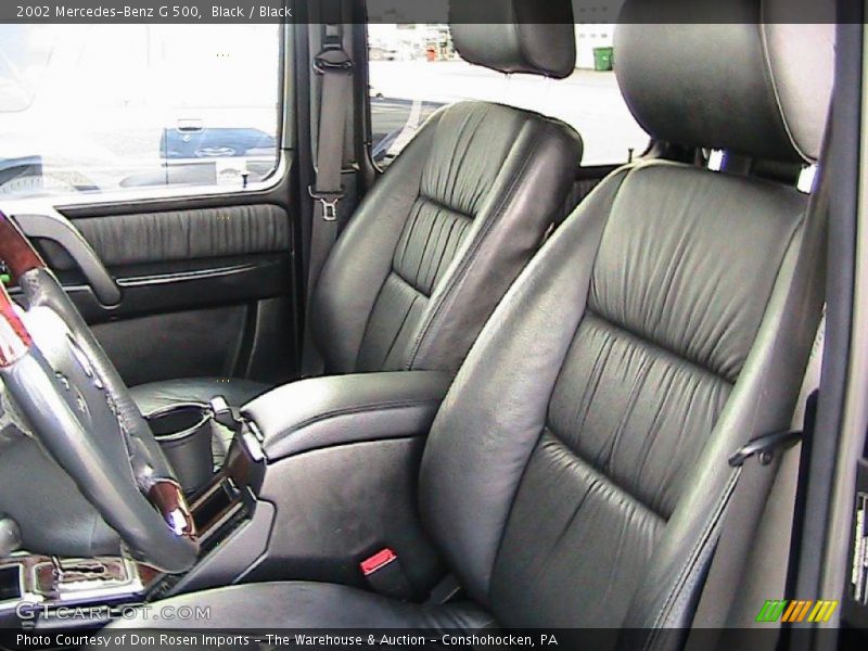 Black / Black 2002 Mercedes-Benz G 500