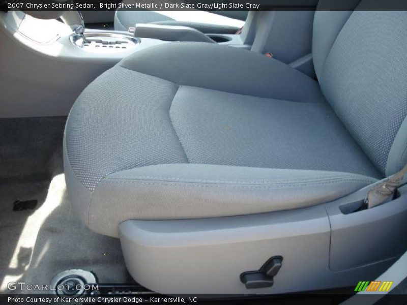 Bright Silver Metallic / Dark Slate Gray/Light Slate Gray 2007 Chrysler Sebring Sedan