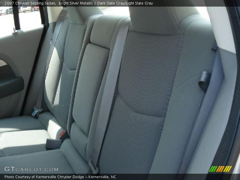 Bright Silver Metallic / Dark Slate Gray/Light Slate Gray 2007 Chrysler Sebring Sedan