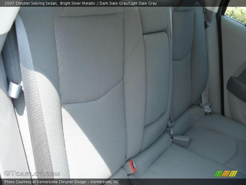 Bright Silver Metallic / Dark Slate Gray/Light Slate Gray 2007 Chrysler Sebring Sedan