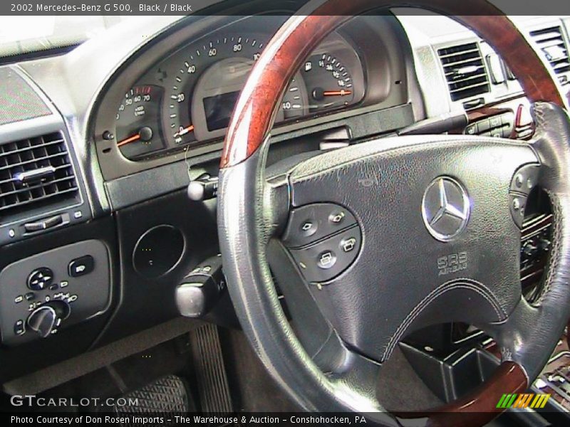 Black / Black 2002 Mercedes-Benz G 500