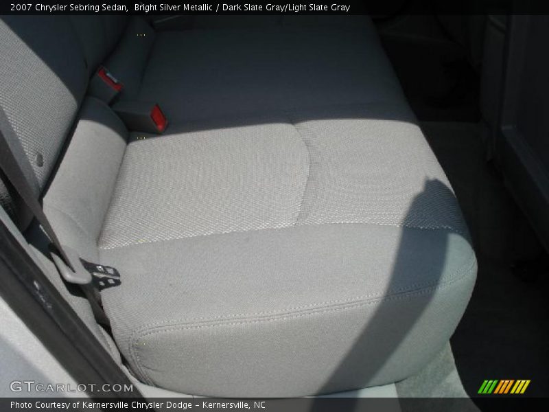 Bright Silver Metallic / Dark Slate Gray/Light Slate Gray 2007 Chrysler Sebring Sedan