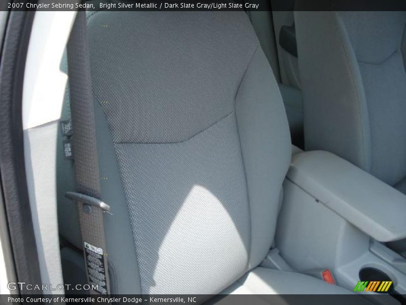 Bright Silver Metallic / Dark Slate Gray/Light Slate Gray 2007 Chrysler Sebring Sedan