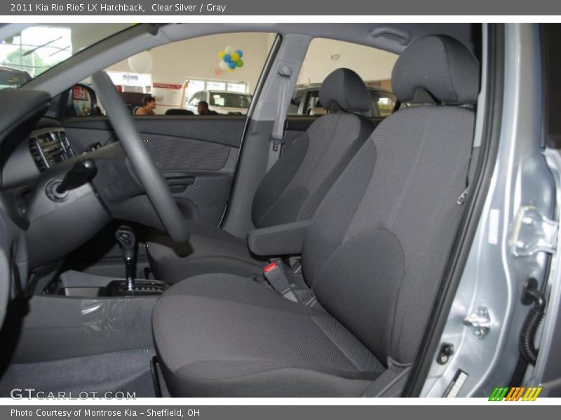 Clear Silver / Gray 2011 Kia Rio Rio5 LX Hatchback