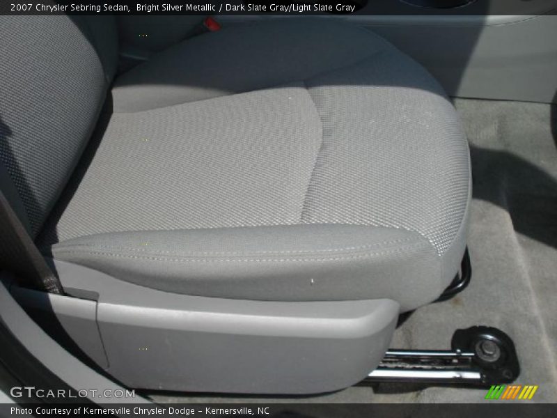 Bright Silver Metallic / Dark Slate Gray/Light Slate Gray 2007 Chrysler Sebring Sedan