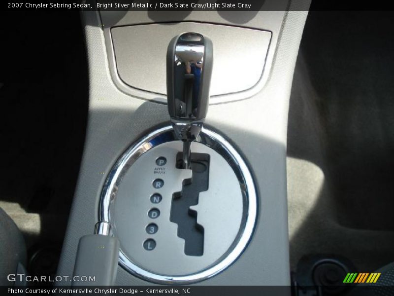 Bright Silver Metallic / Dark Slate Gray/Light Slate Gray 2007 Chrysler Sebring Sedan