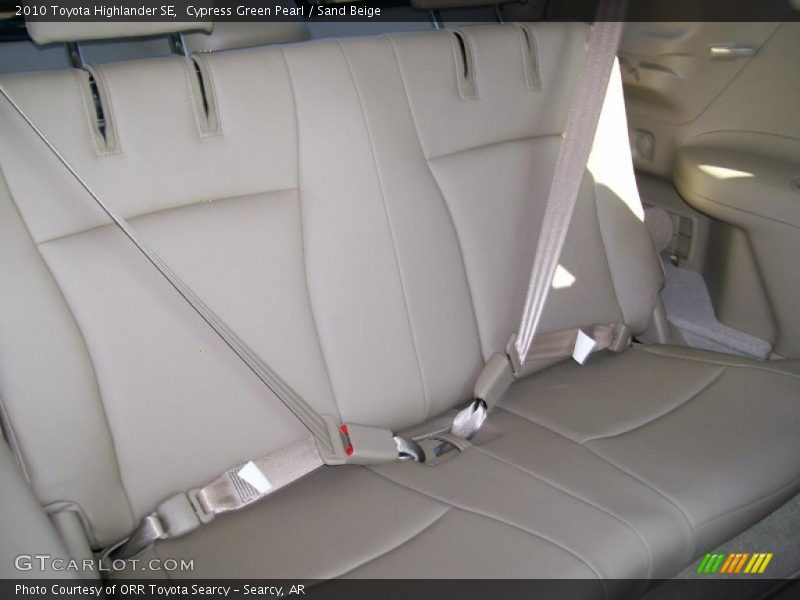 Cypress Green Pearl / Sand Beige 2010 Toyota Highlander SE