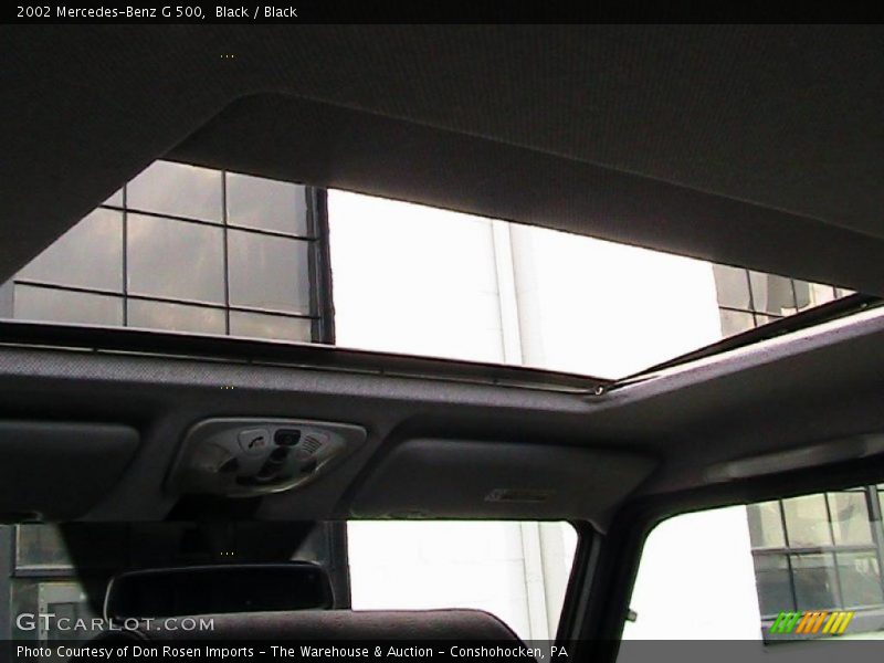 Black / Black 2002 Mercedes-Benz G 500