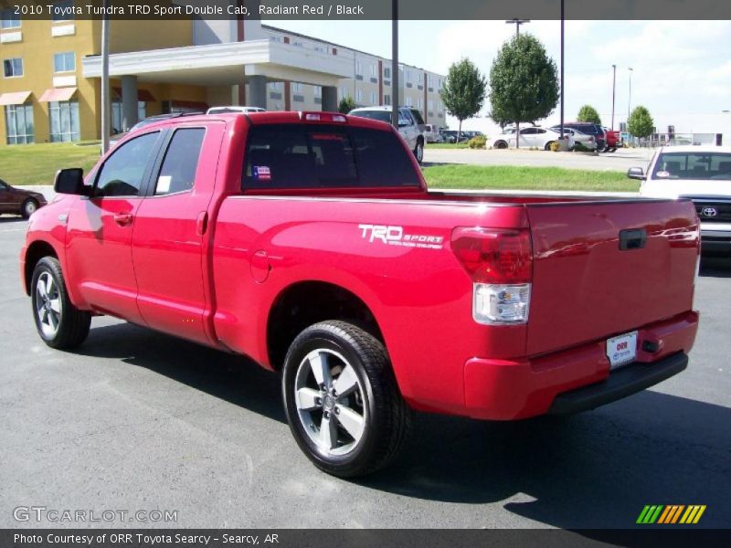Radiant Red / Black 2010 Toyota Tundra TRD Sport Double Cab
