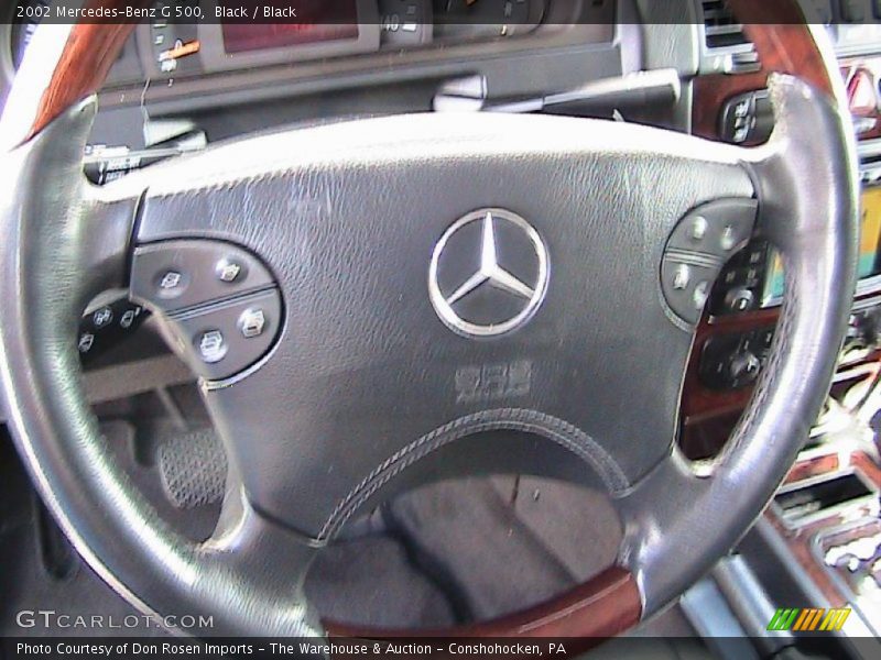Black / Black 2002 Mercedes-Benz G 500