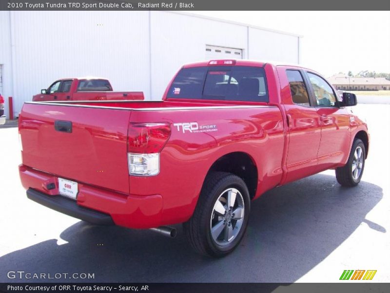 Radiant Red / Black 2010 Toyota Tundra TRD Sport Double Cab