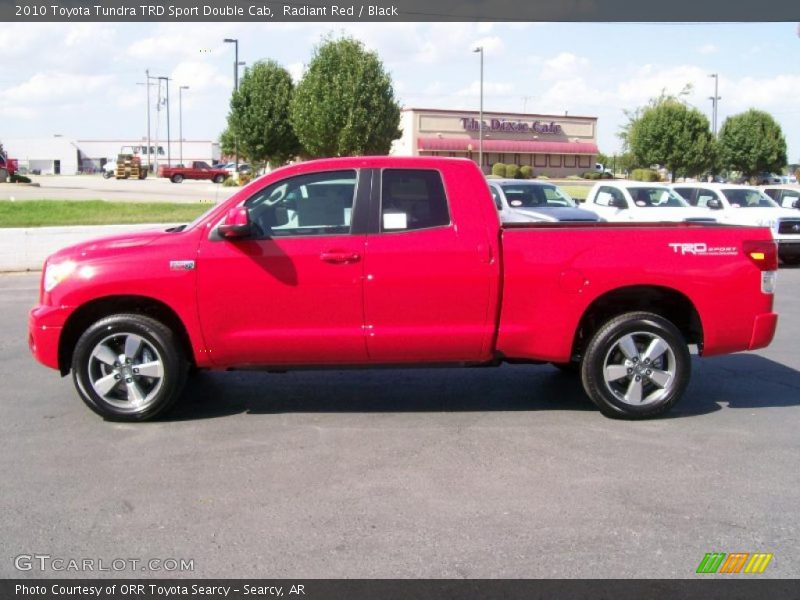 Radiant Red / Black 2010 Toyota Tundra TRD Sport Double Cab
