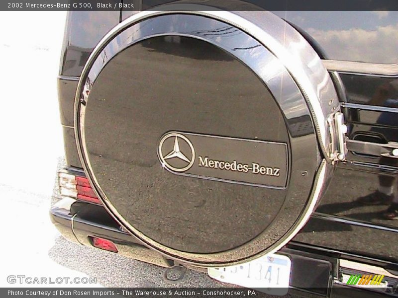 Black / Black 2002 Mercedes-Benz G 500