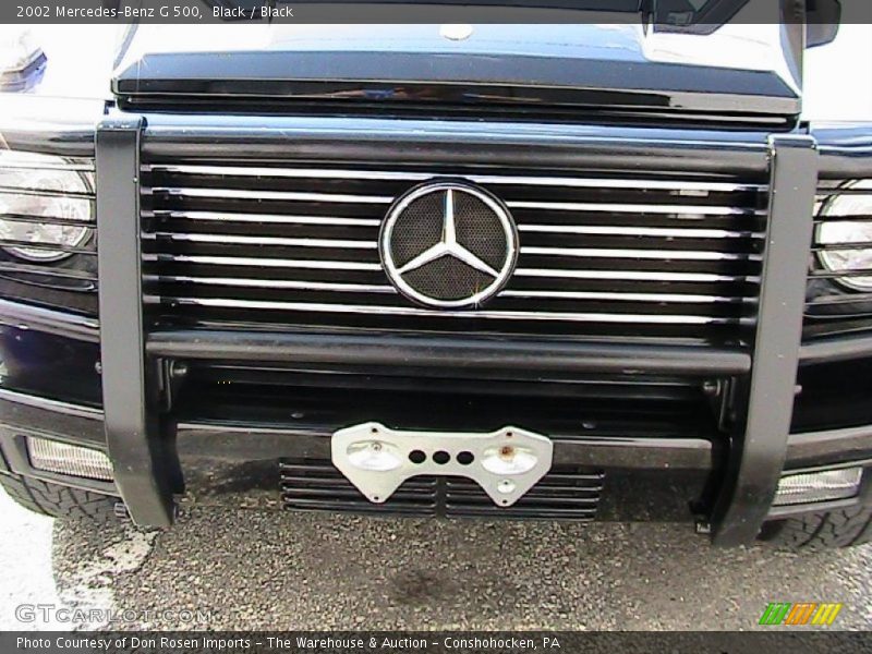 Black / Black 2002 Mercedes-Benz G 500