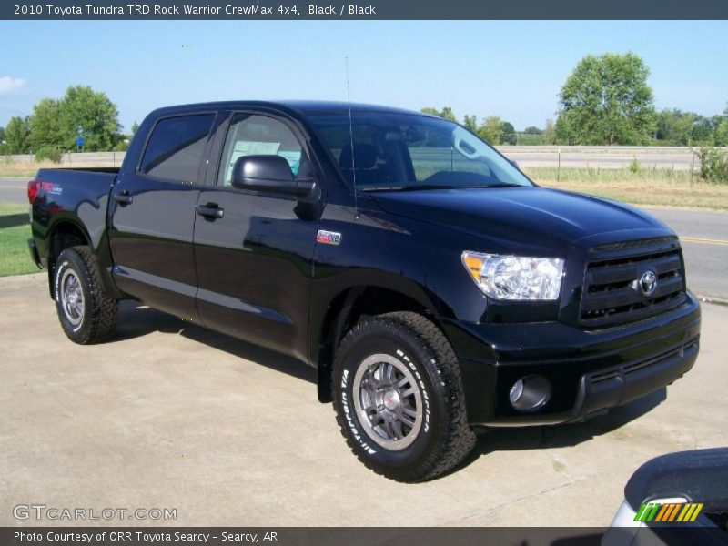 Black / Black 2010 Toyota Tundra TRD Rock Warrior CrewMax 4x4