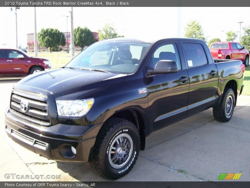 Black / Black 2010 Toyota Tundra TRD Rock Warrior CrewMax 4x4