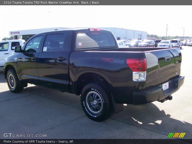 Black / Black 2010 Toyota Tundra TRD Rock Warrior CrewMax 4x4