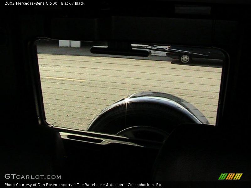 Black / Black 2002 Mercedes-Benz G 500