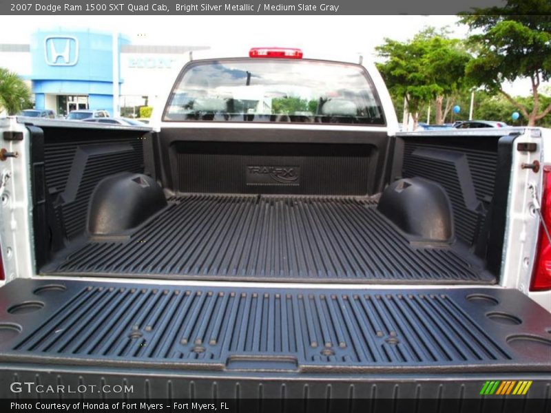 Bright Silver Metallic / Medium Slate Gray 2007 Dodge Ram 1500 SXT Quad Cab