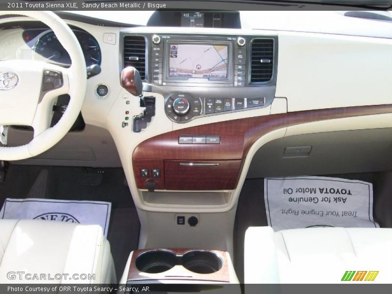 Sandy Beach Metallic / Bisque 2011 Toyota Sienna XLE