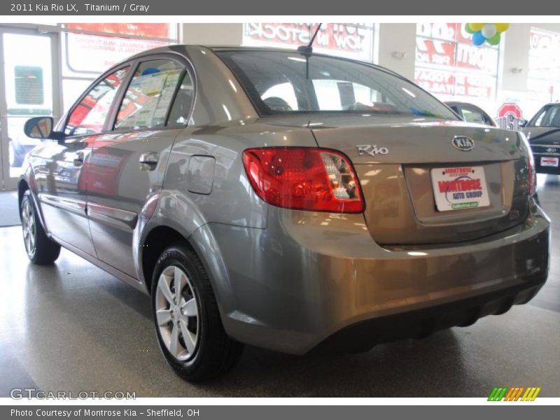 Titanium / Gray 2011 Kia Rio LX