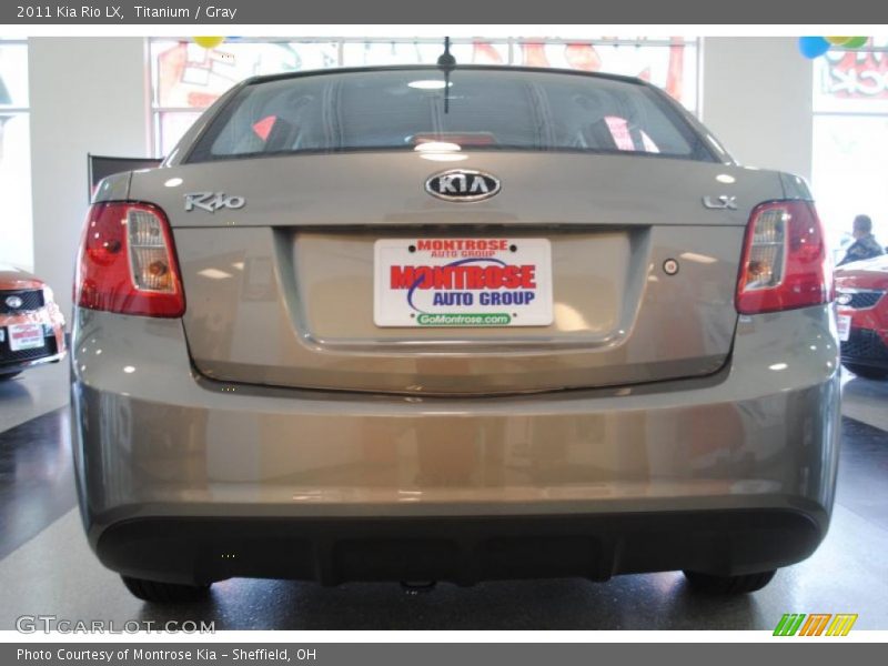 Titanium / Gray 2011 Kia Rio LX