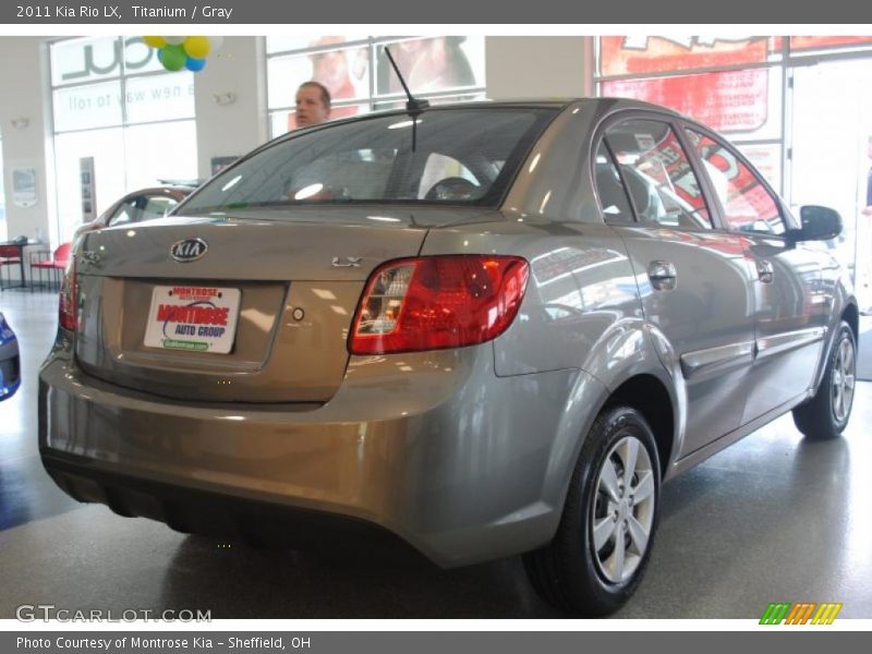 Titanium / Gray 2011 Kia Rio LX