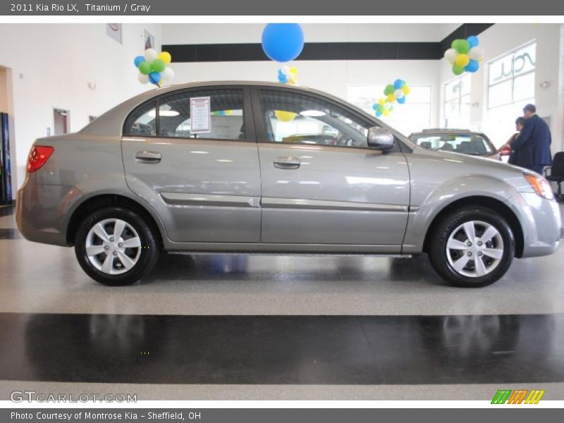 Titanium / Gray 2011 Kia Rio LX