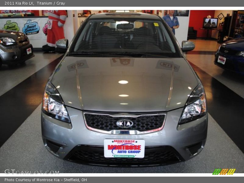 Titanium / Gray 2011 Kia Rio LX