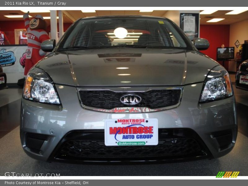 Titanium / Gray 2011 Kia Rio LX