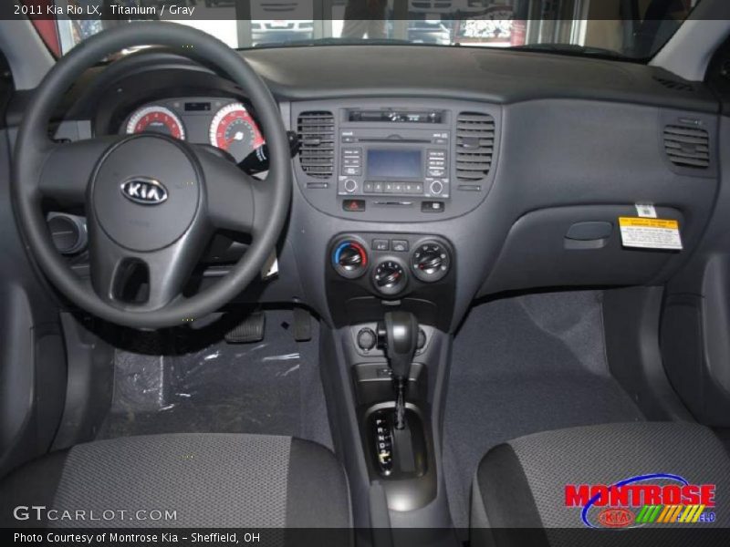 Titanium / Gray 2011 Kia Rio LX