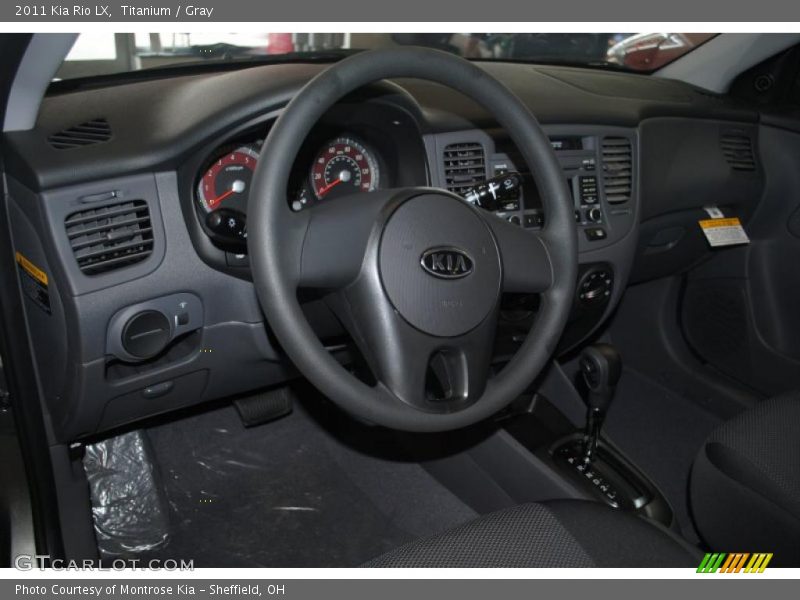 Titanium / Gray 2011 Kia Rio LX