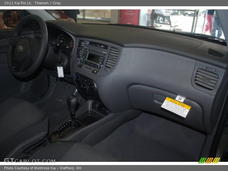 Titanium / Gray 2011 Kia Rio LX