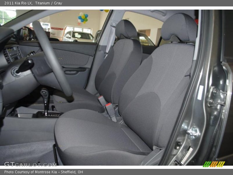 Titanium / Gray 2011 Kia Rio LX