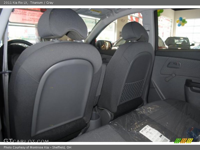 Titanium / Gray 2011 Kia Rio LX