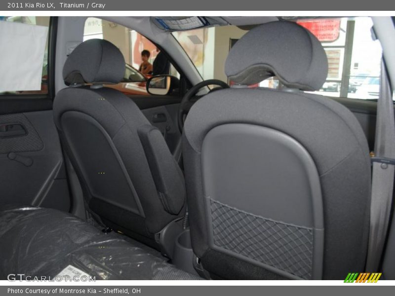 Titanium / Gray 2011 Kia Rio LX