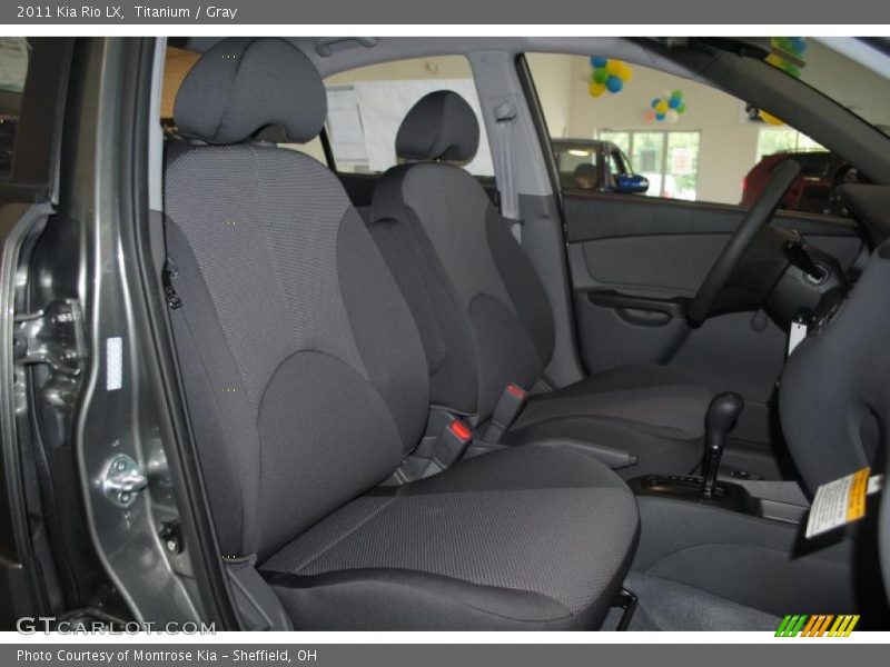 Titanium / Gray 2011 Kia Rio LX