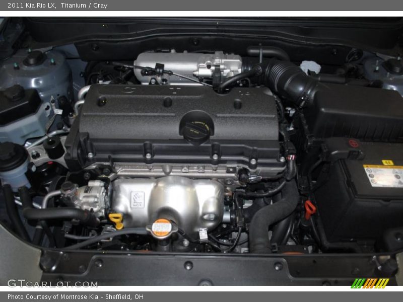 Titanium / Gray 2011 Kia Rio LX