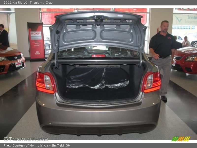 Titanium / Gray 2011 Kia Rio LX