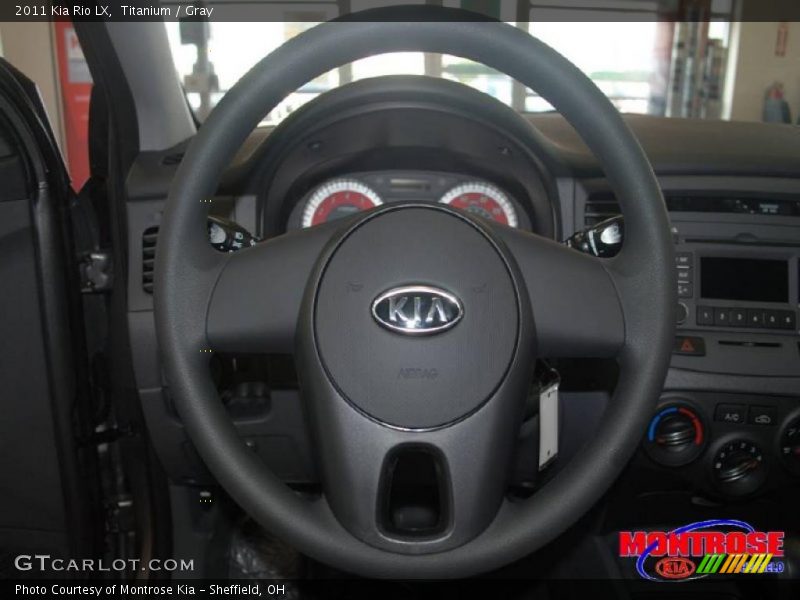 Titanium / Gray 2011 Kia Rio LX