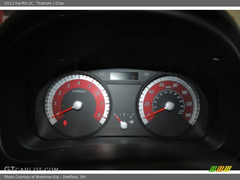 Titanium / Gray 2011 Kia Rio LX