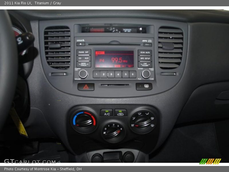 Titanium / Gray 2011 Kia Rio LX