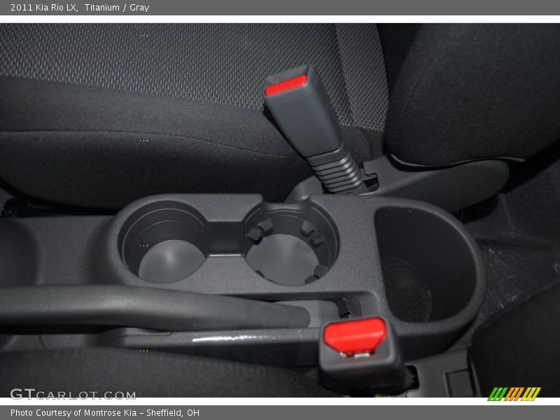 Titanium / Gray 2011 Kia Rio LX