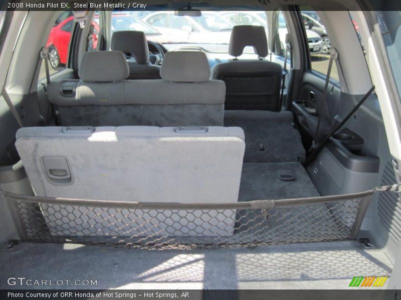 Steel Blue Metallic / Gray 2008 Honda Pilot EX