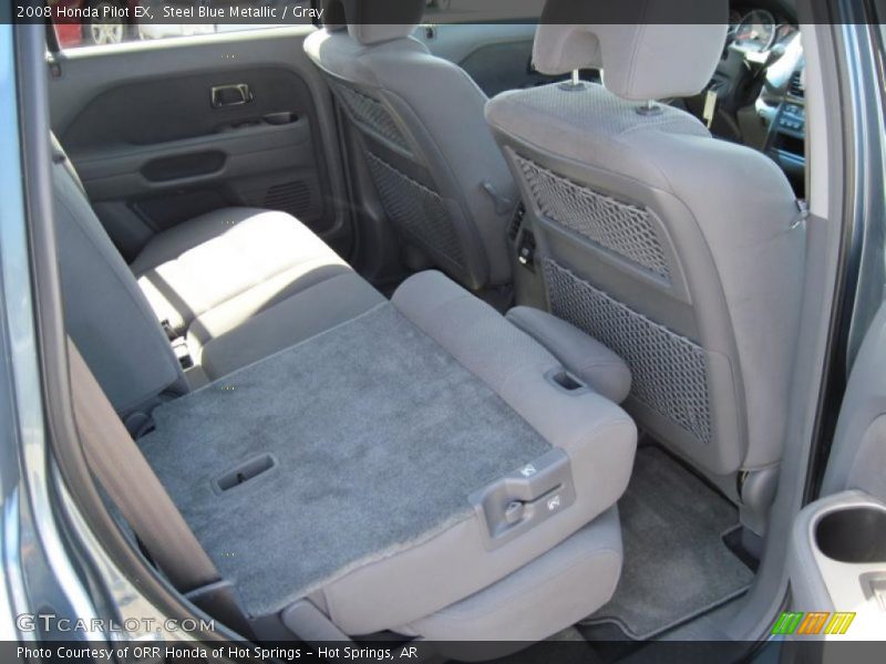Steel Blue Metallic / Gray 2008 Honda Pilot EX