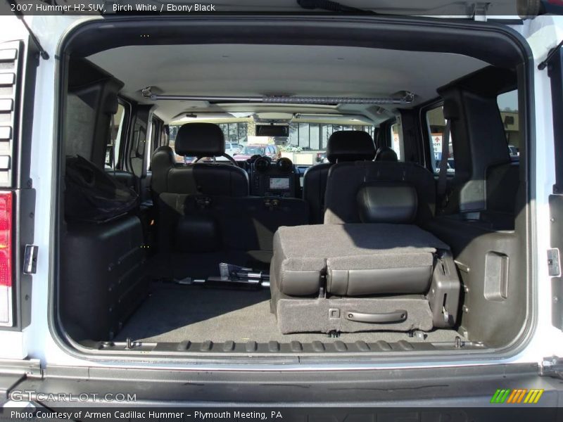 Birch White / Ebony Black 2007 Hummer H2 SUV